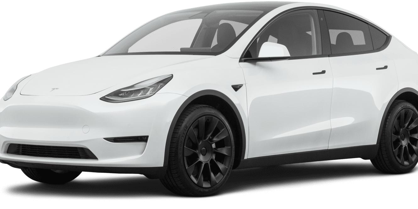 TESLA MODEL Y 2021 5YJYGDEE9MF161481 image